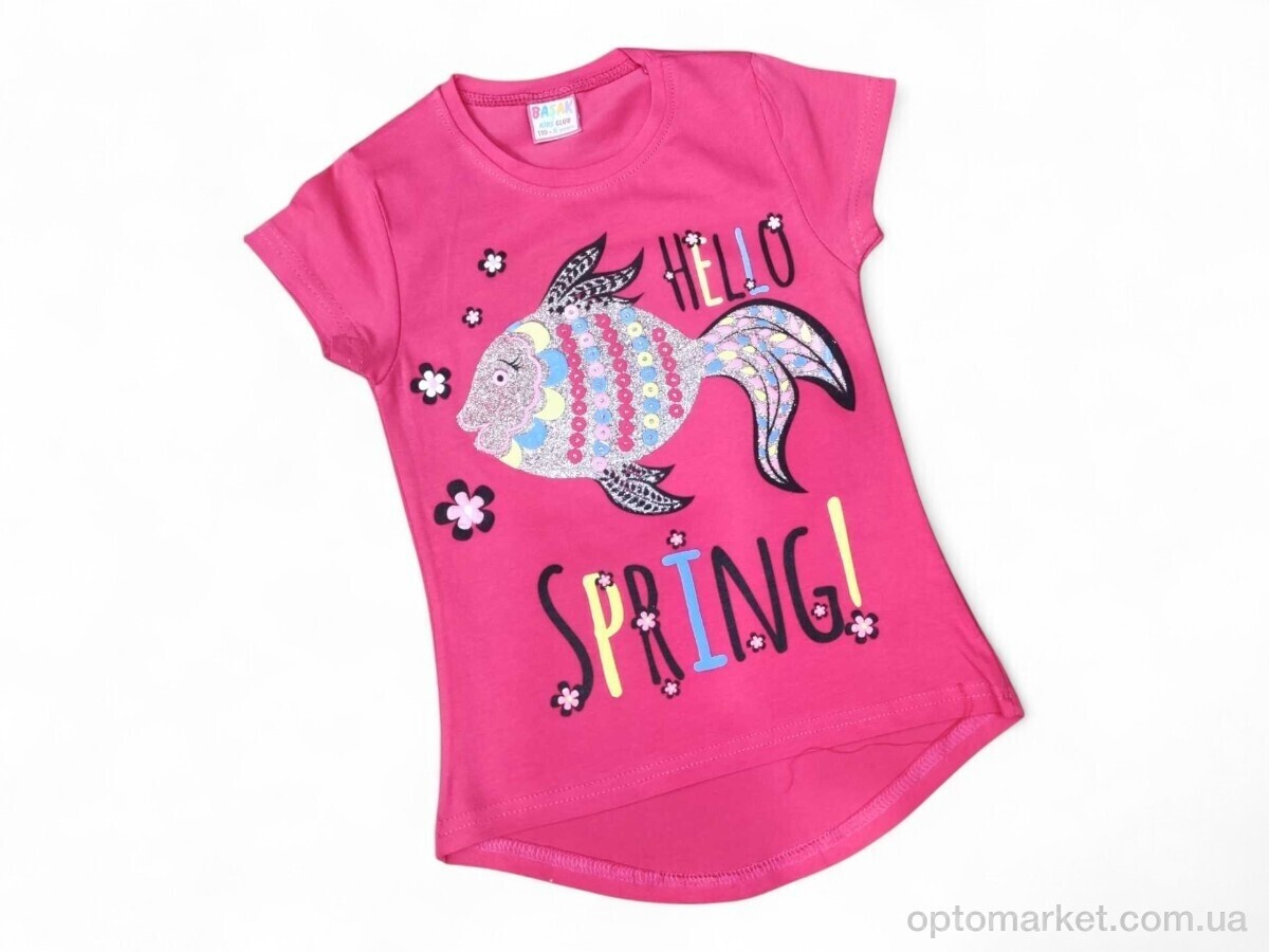 Купить Футболка дитячі 1501 малиновий Basak Kids рожевий, фото 1