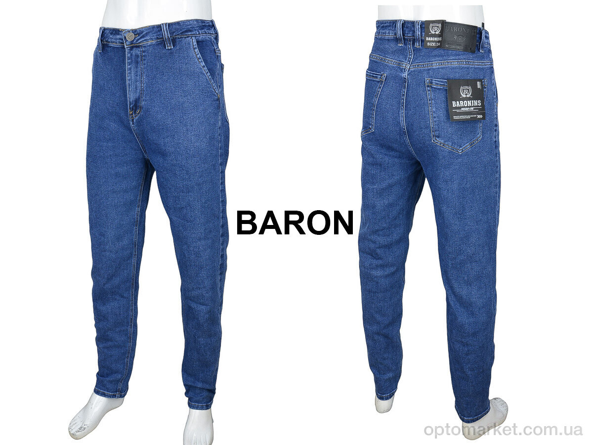 Купить Джинси чоловічі 1501 Baron синій, фото 3