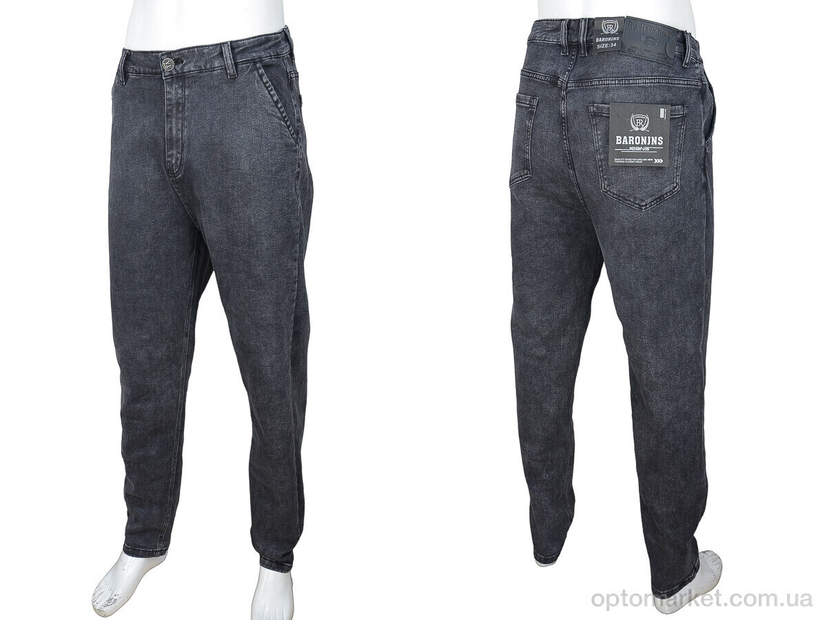 Купить Джинси чоловічі 1509 Baron сірий, фото 3