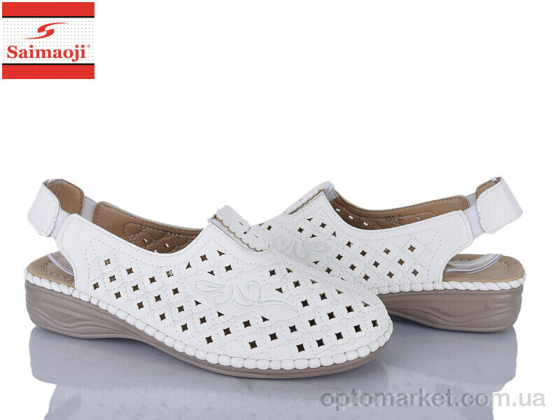 Купить Туфлі жіночі 151-2 Saimaoji білий, фото 1