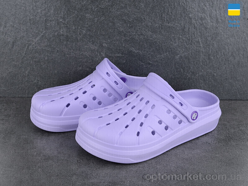 Купить Крокси жіночі 151 бузковий Dago фіолетовий, фото 2