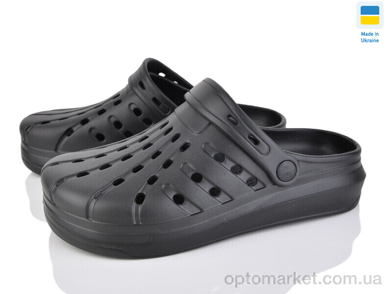 Купить Крокси жіночі 151 чорний Progress чорний, фото 1