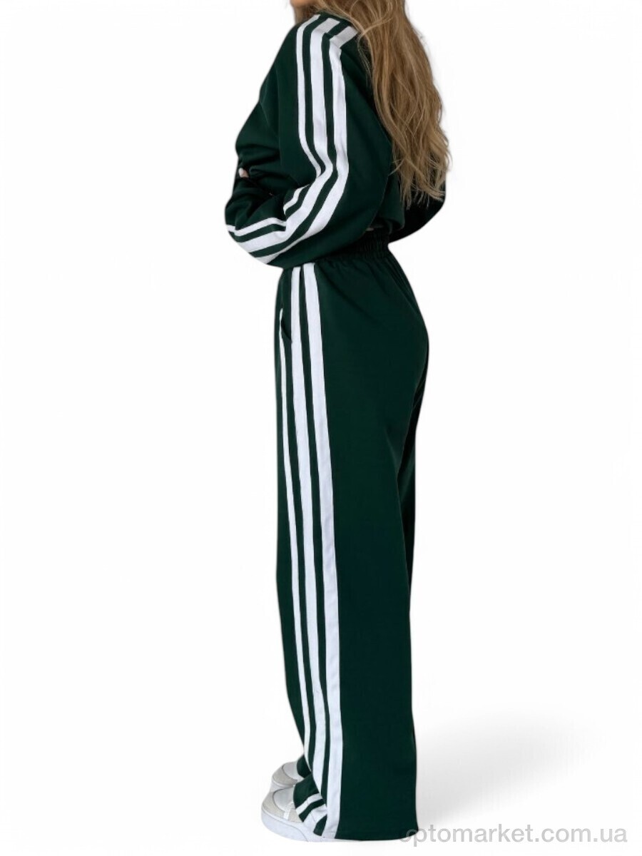Купить Спортивний костюм жіночі 1511 т.зелений SL KARAVAN зелений, фото 2