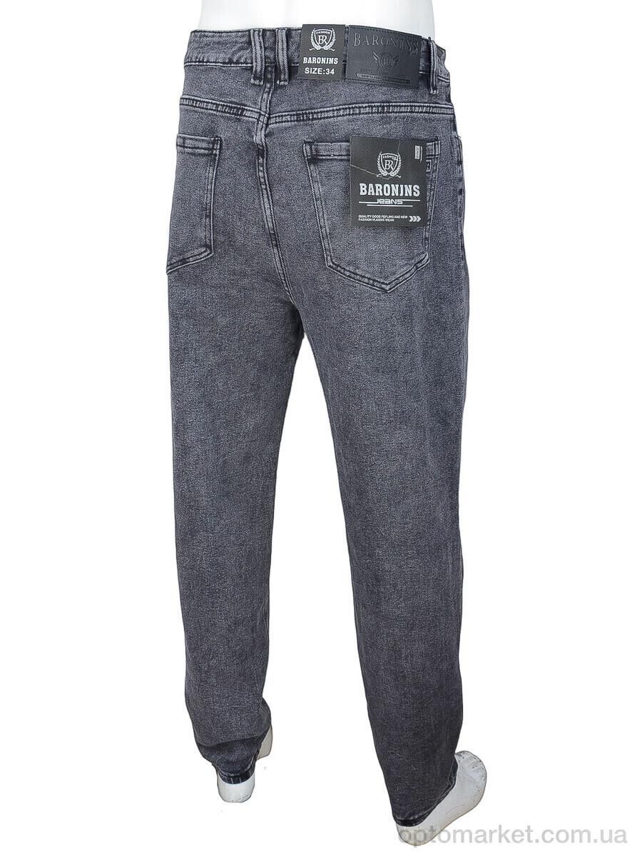 Купить Джинси чоловічі 1511 Baron сірий, фото 2