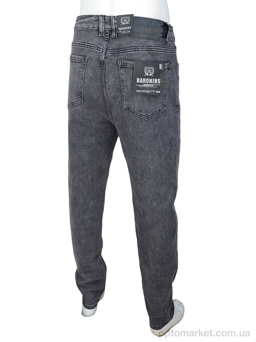 Купить Джинси чоловічі 1512 Baron сірий, фото 2