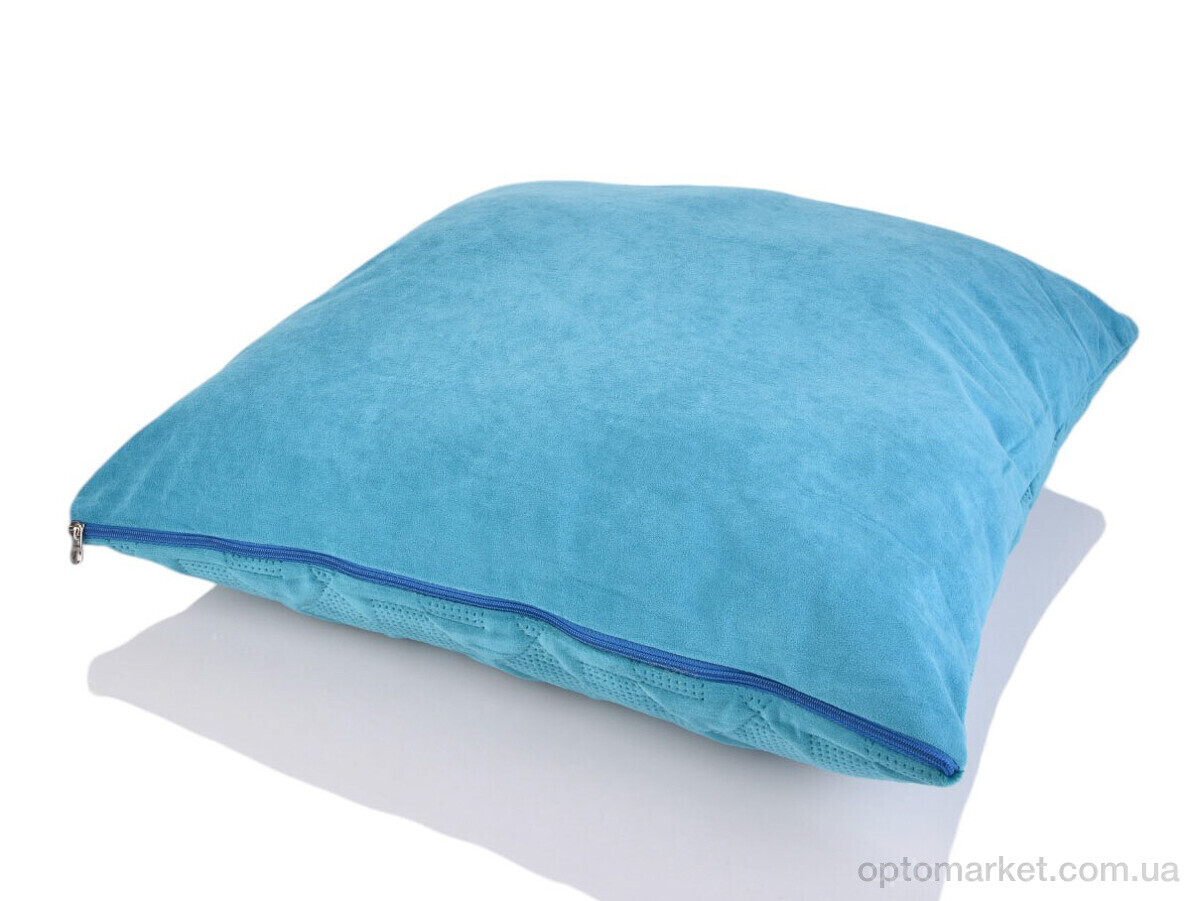 Купить Подушка унісекс 1513 (11116) l.blue 45x45см Malloory Home блакитний, фото 2