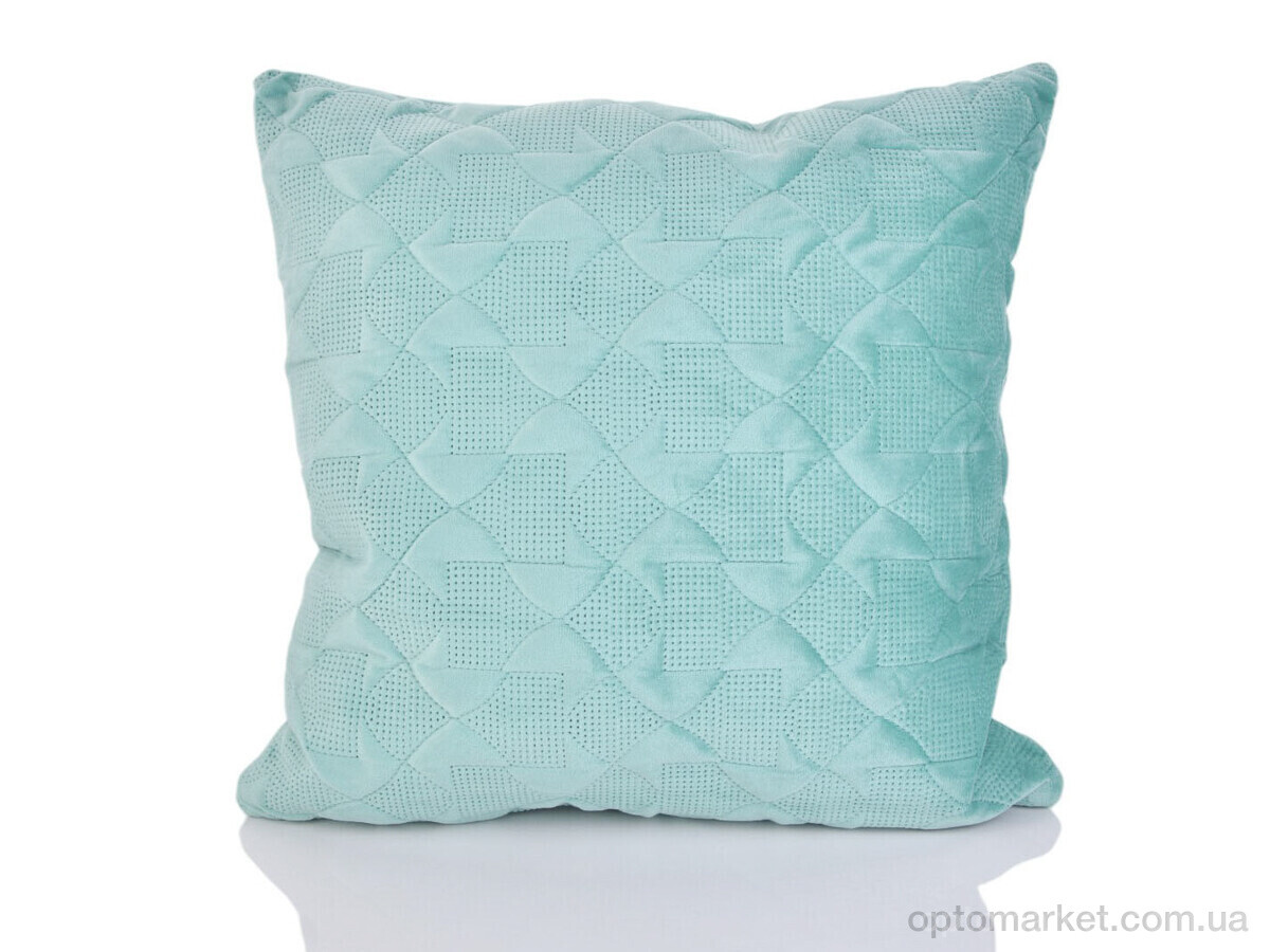 Купить Подушка унісекс 1513 (11117) green 45x45см Malloory Home зелений, фото 1