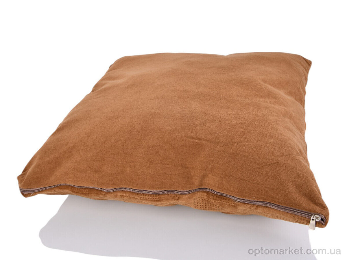 Купить Подушка унісекс 1513 (11118) brown 45x45см Malloory Home коричневий, фото 2