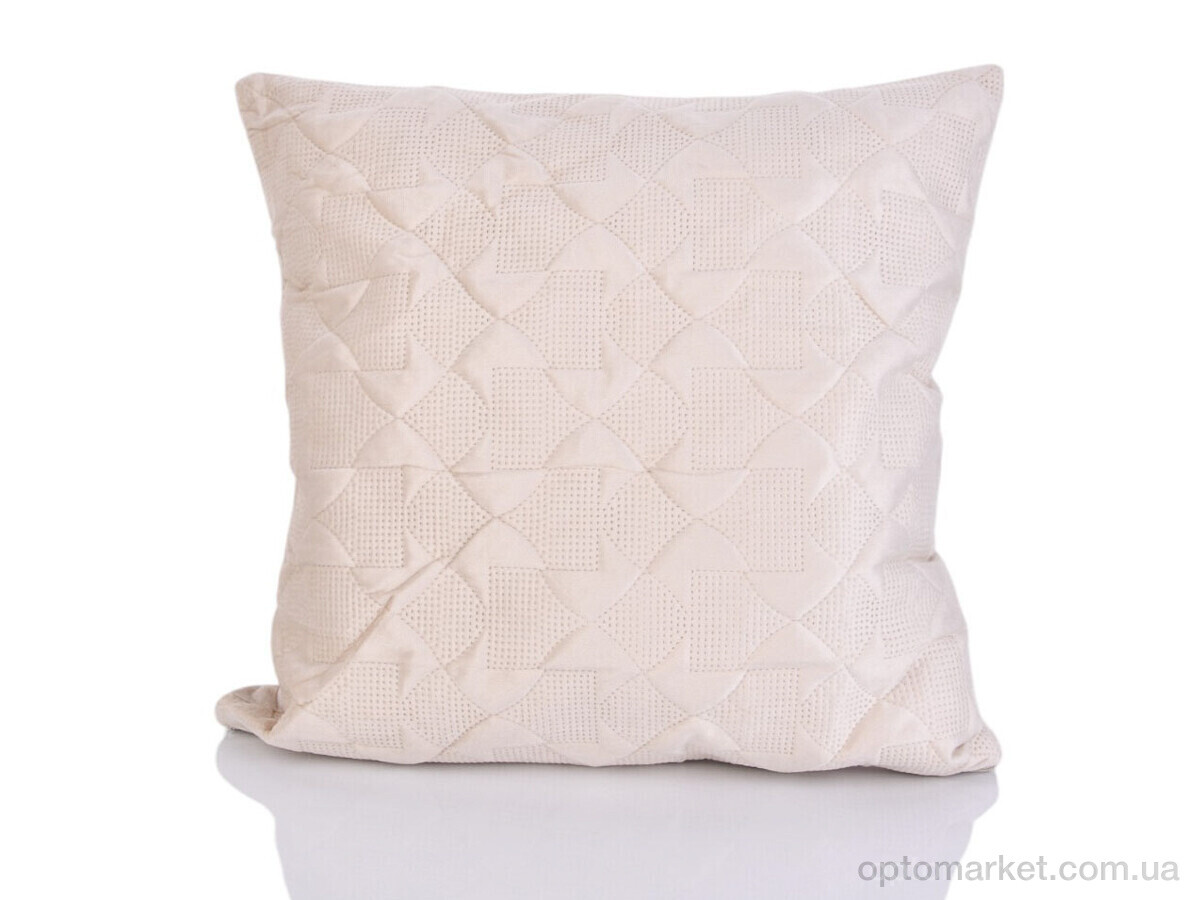 Купить Подушка унісекс 1513 (11120) beige 45x45см Malloory Home бежевий, фото 1