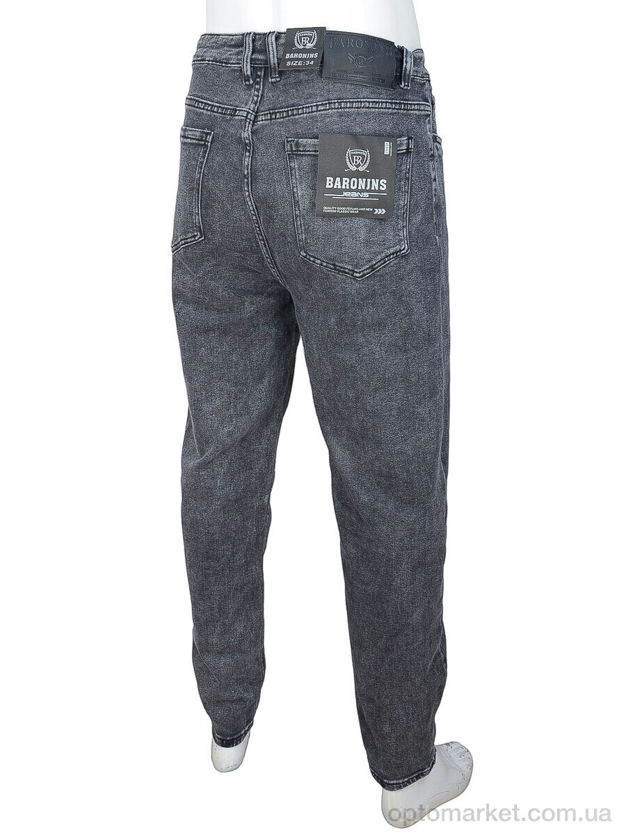 Купить Джинси чоловічі 1513 Baron сірий, фото 2