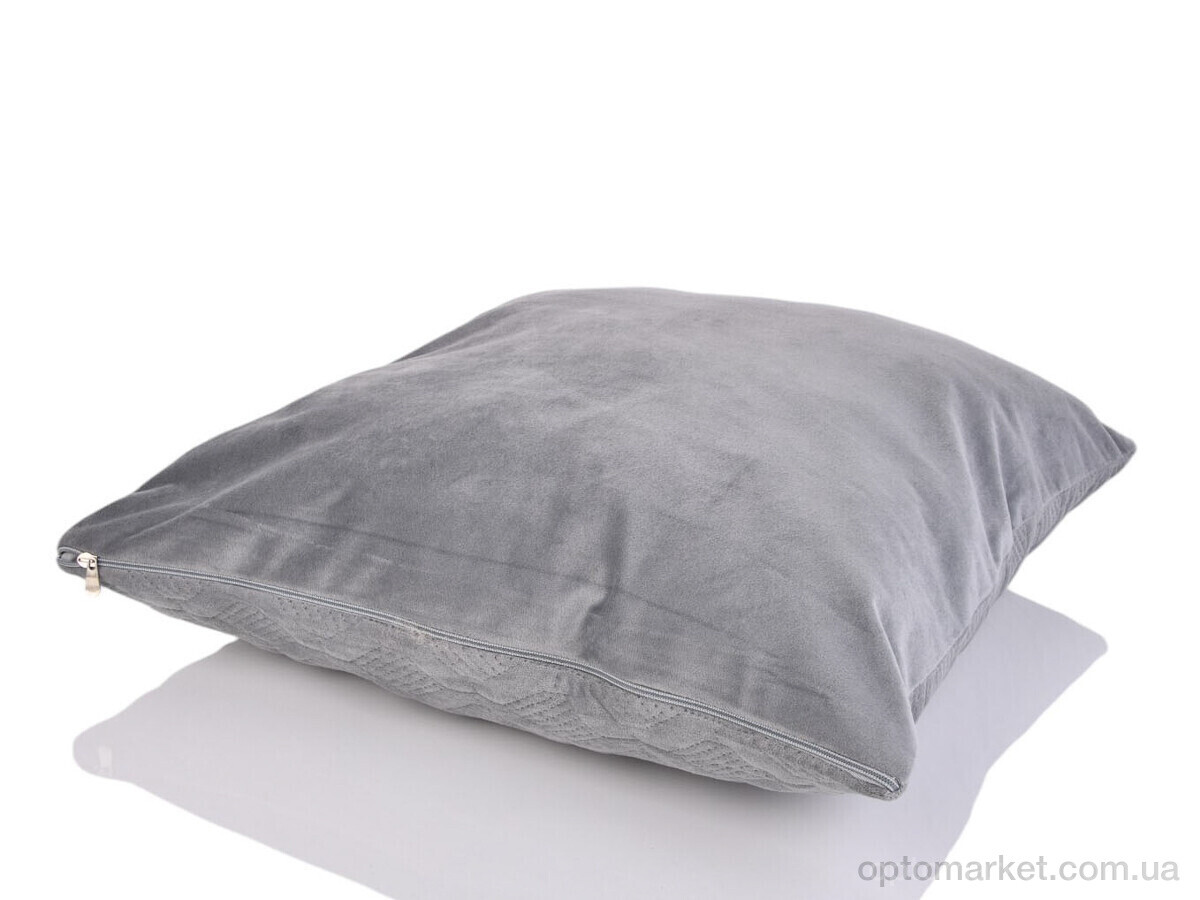 Купить Подушка унісекс 1514 (11124) grey 45x45см Malloory Home сірий, фото 2
