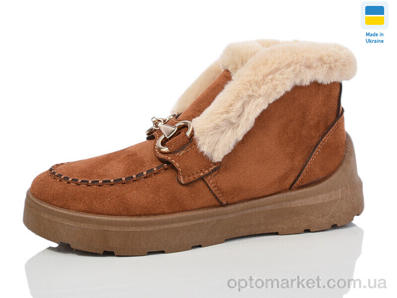 Купить Черевики жіночі 1525 рудий Dago camel, фото 1