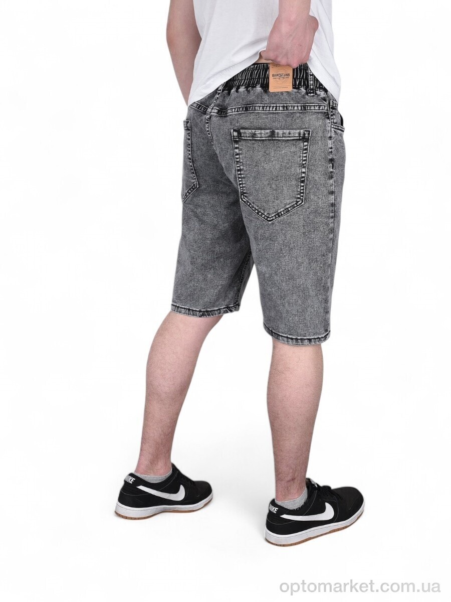 Купить Шорти чоловічі 153-1 Baronjns сірий, фото 2