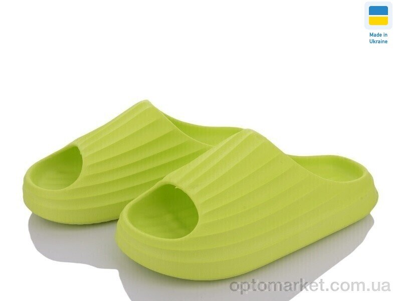 Купить Шльопанці жіночі 153 салатний Golden Lion зелений, фото 1
