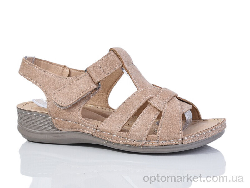 Купить Босоніжки жіночі 1530-3 Baodaogongzhu бежевий, фото 1
