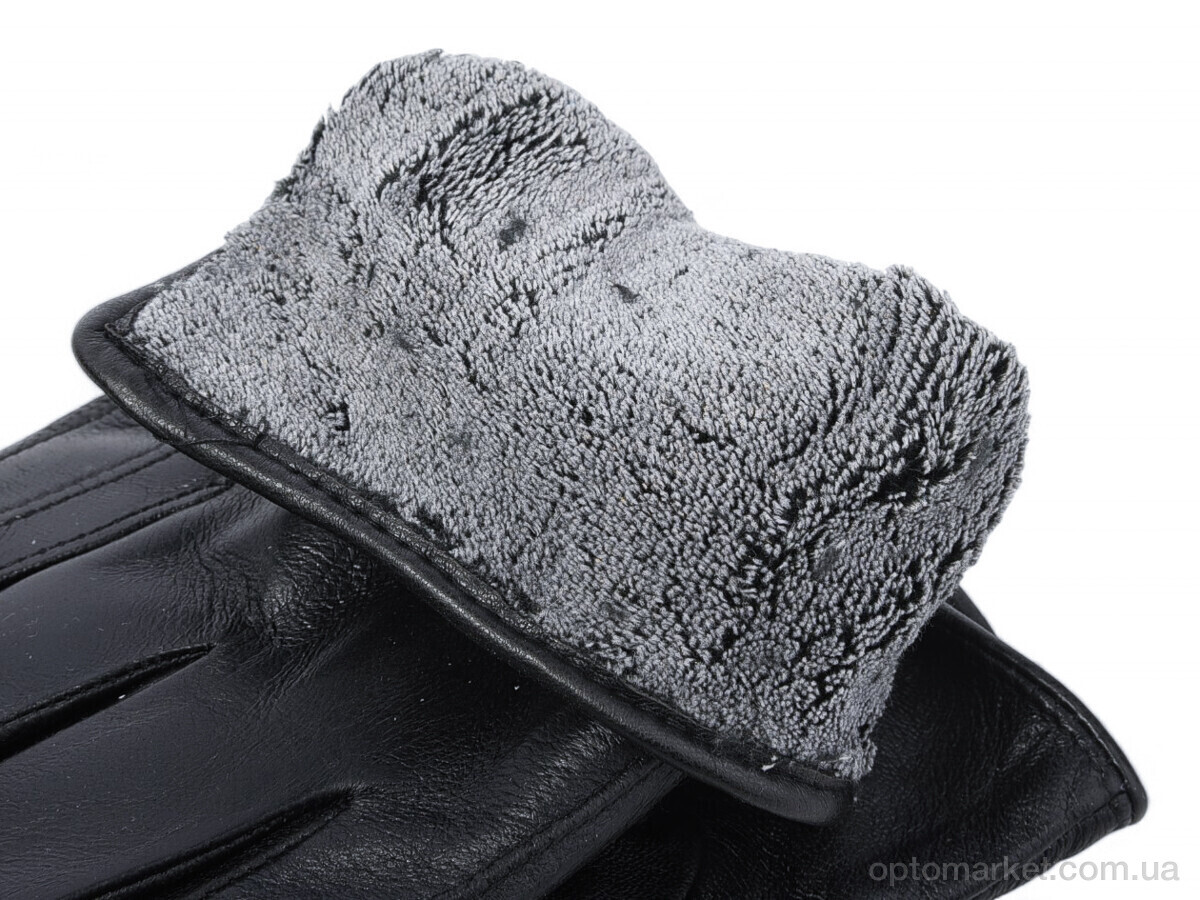 Купить Рукавички чоловічі 153M black Ginge чорний, фото 2