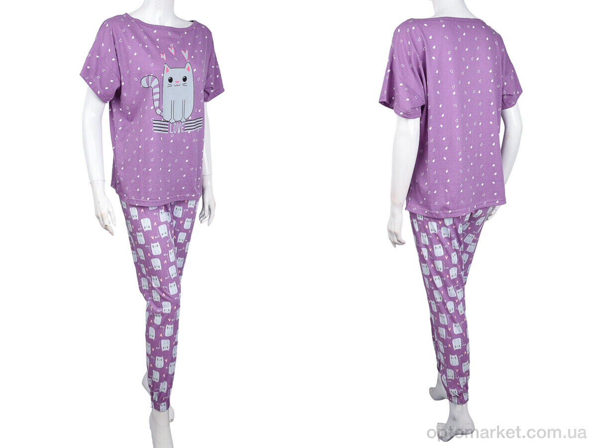 Купить Пижама жіночі 15464 (04097) violet Lindros фіолетовий, фото 3