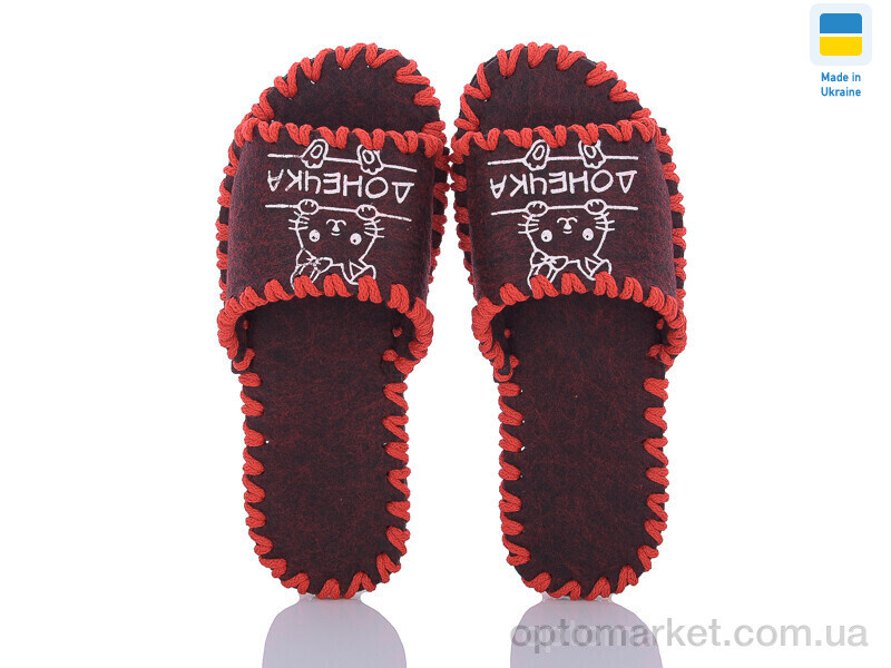 Купить Капці жіночі 155W бордо Vends бордовий, фото 2