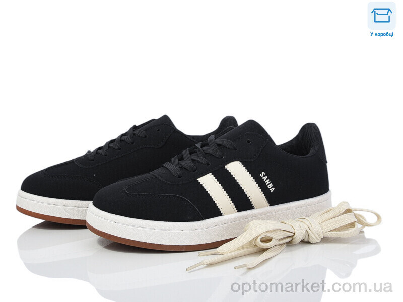 Купить Кросівки жіночі 156-5 Happy чорний, фото 1