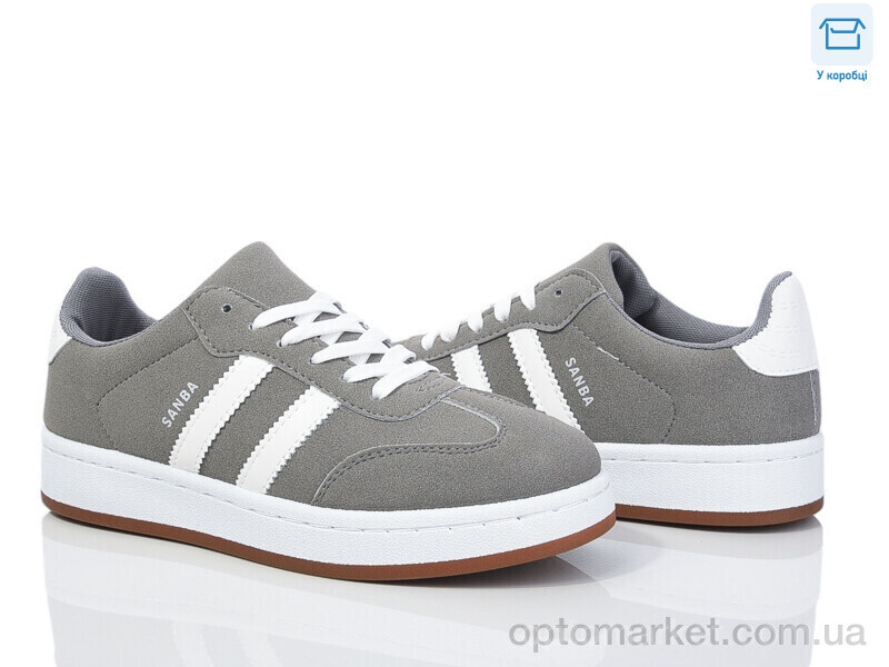 Купить Кросівки жіночі 156-6 Happy сірий, фото 1