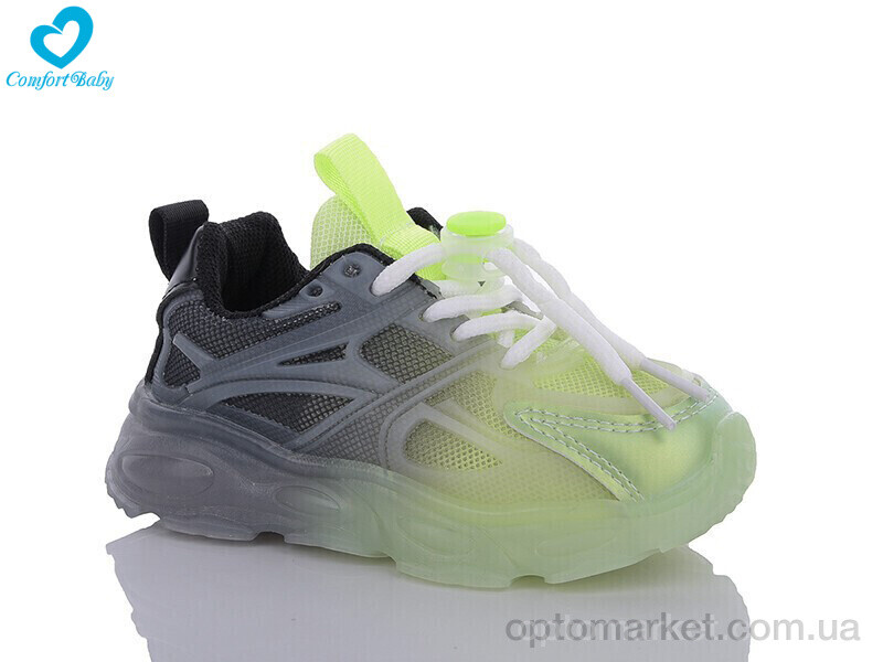 Купить Кросівки дитячі 158-1 зелен Comfort-baby мікс, фото 1