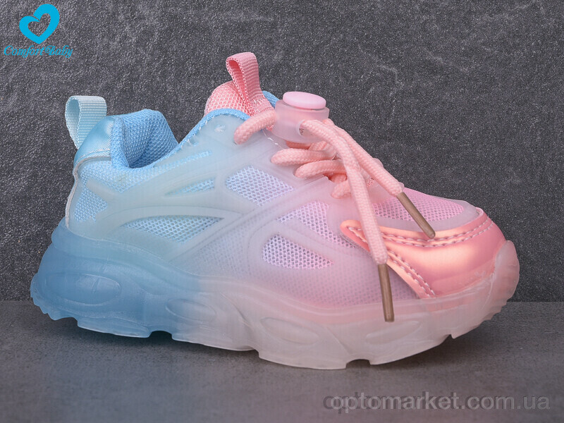 Купить Кросівки дитячі 158 (21-25) рожевий Comfort-baby рожевий, фото 2