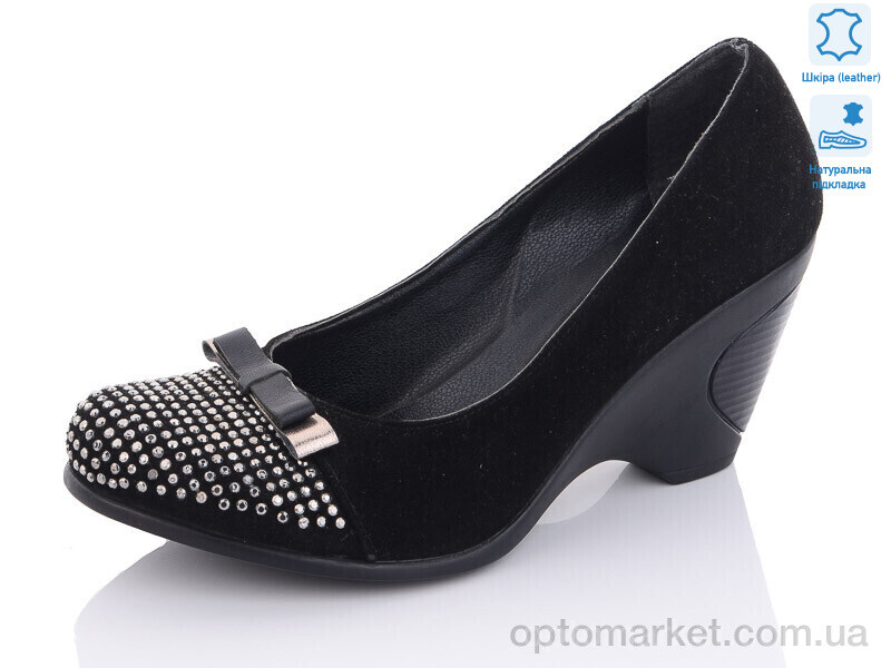 Купить Туфлі жіночі 159-2012 SHERLOCK SOON чорний, фото 1