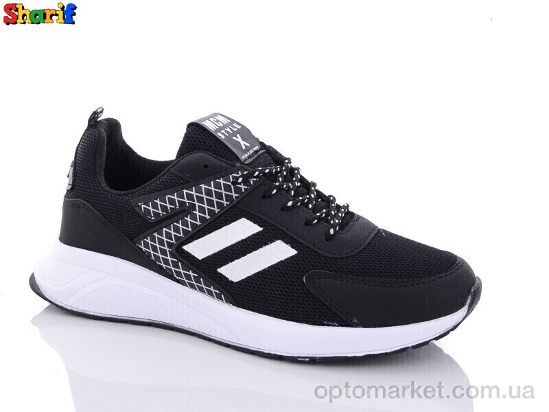 Купить Кросівки чоловічі 1595-4 Malcolm чорний, фото 1