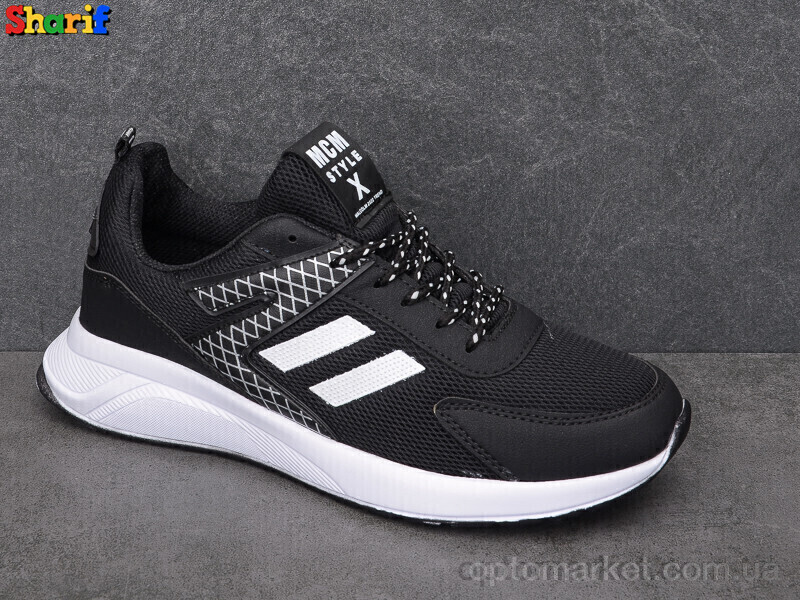 Купить Кросівки чоловічі 1595-4 Malcolm чорний, фото 2