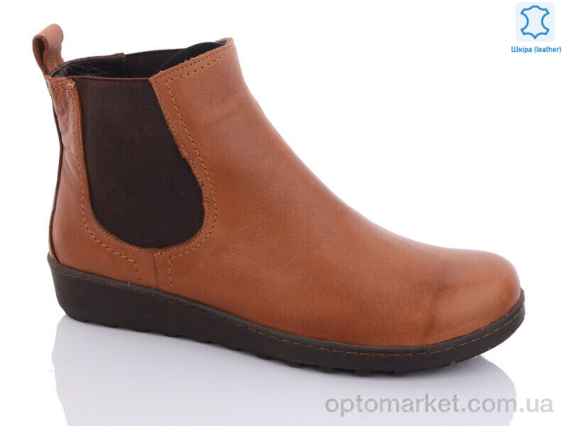 Купить Черевики жіночі 16-814 tan SHERLOCK SOON рудий, фото 1