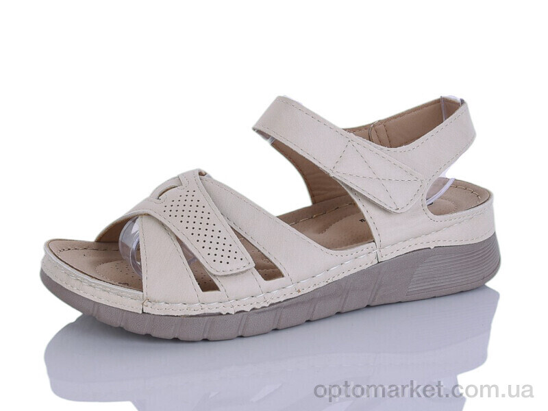 Купить Босоніжки жіночі 160-2 Bao Dao Gong Zhu бежевий, фото 1