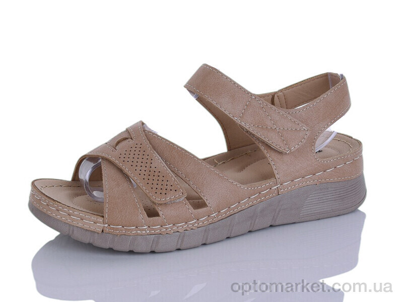 Купить Босоніжки жіночі 160-3 Bao Dao Gong Zhu коричневий, фото 1