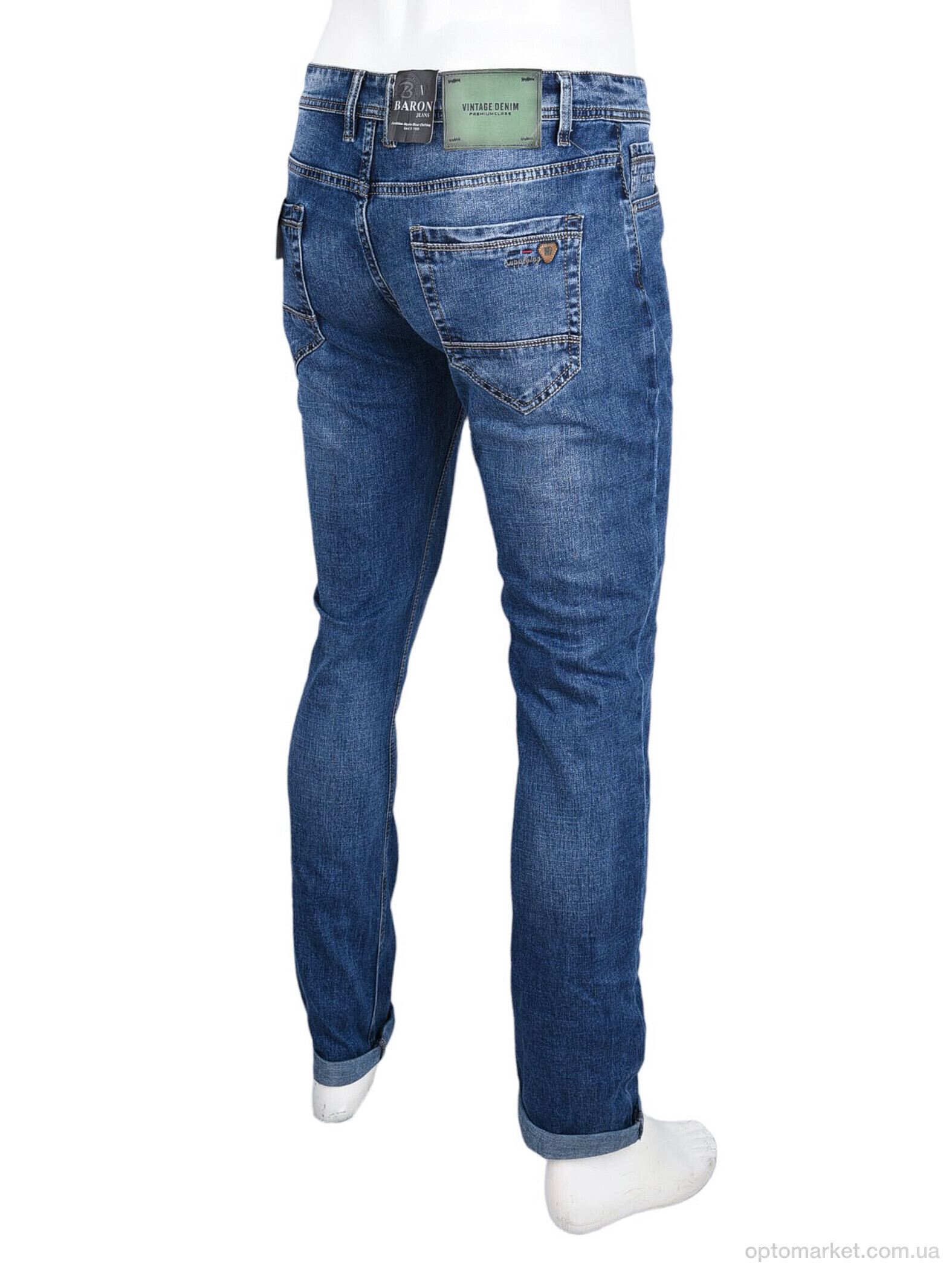 Купить Джинси чоловічі 1601 Baron синій, фото 2