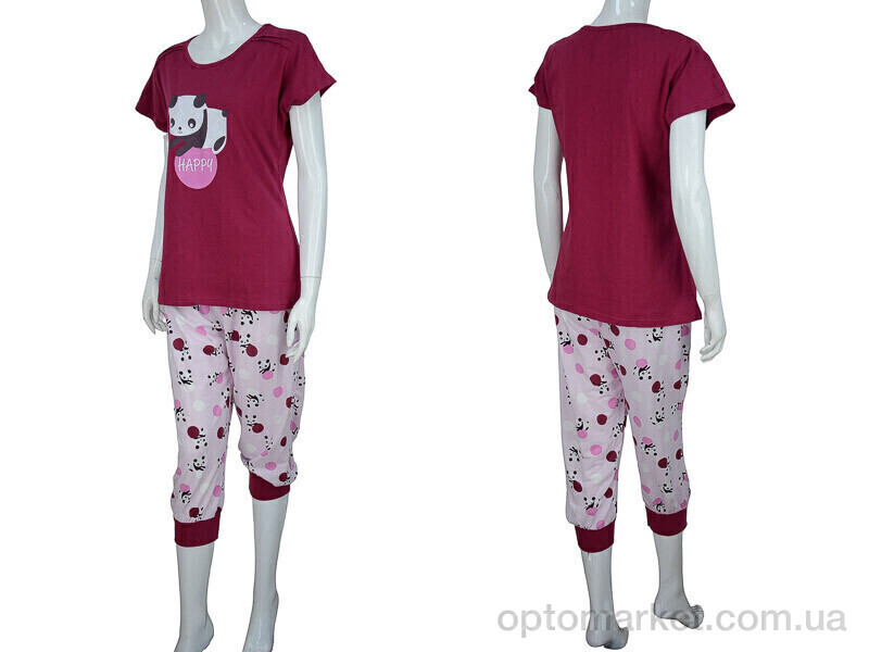 Купить Пижама жіночі 1602-016 purple (04062) Isik рожевий, фото 3