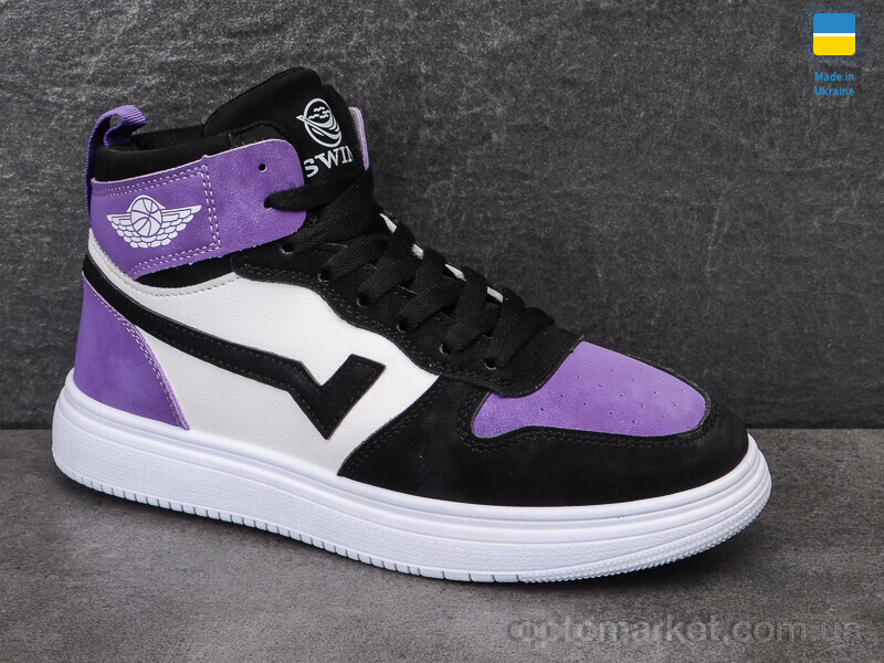 Купить Кросівки жіночі 1604-11B Swin фіолетовий, фото 2