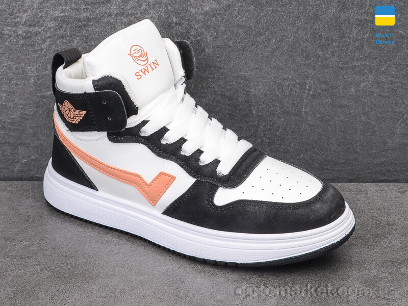 Купить Кросівки жіночі 1604-3 Swin білий, фото 2