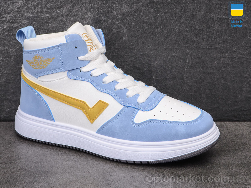 Купить Кросівки жіночі 1604-4 Swin блакитний, фото 2