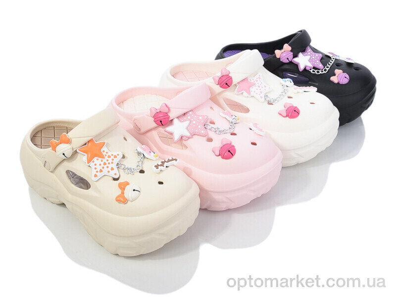 Купить Крокси жіночі 1605B mix Deshman мікс, фото 1