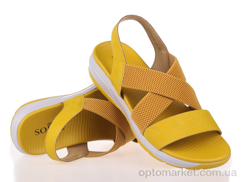 Купить Босоніжки жіночі 160650 Sopra жовтий, фото 1