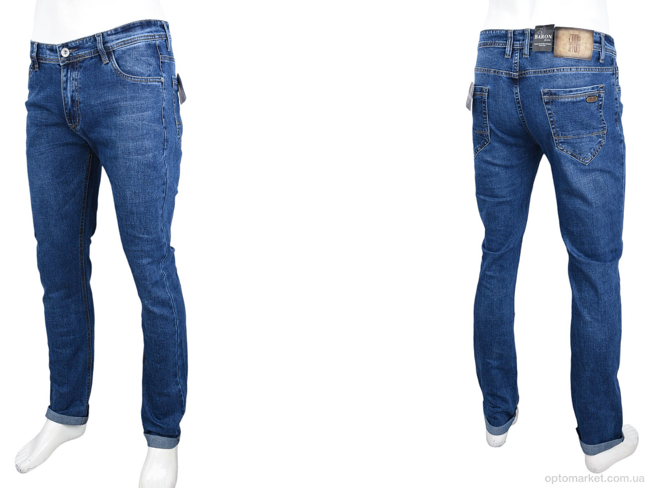 Купить Джинси чоловічі 1606 Baron синій, фото 3