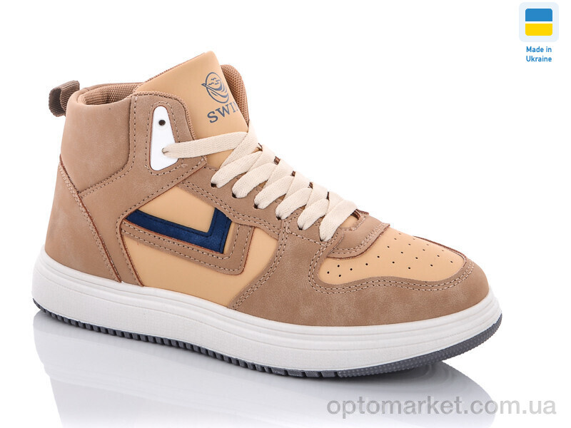 Купить Кросівки жіночі 1609-4 Swin бежевий, фото 1