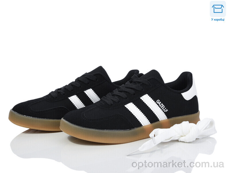 Купить Кросівки жіночі 161-1 Happy чорний, фото 1