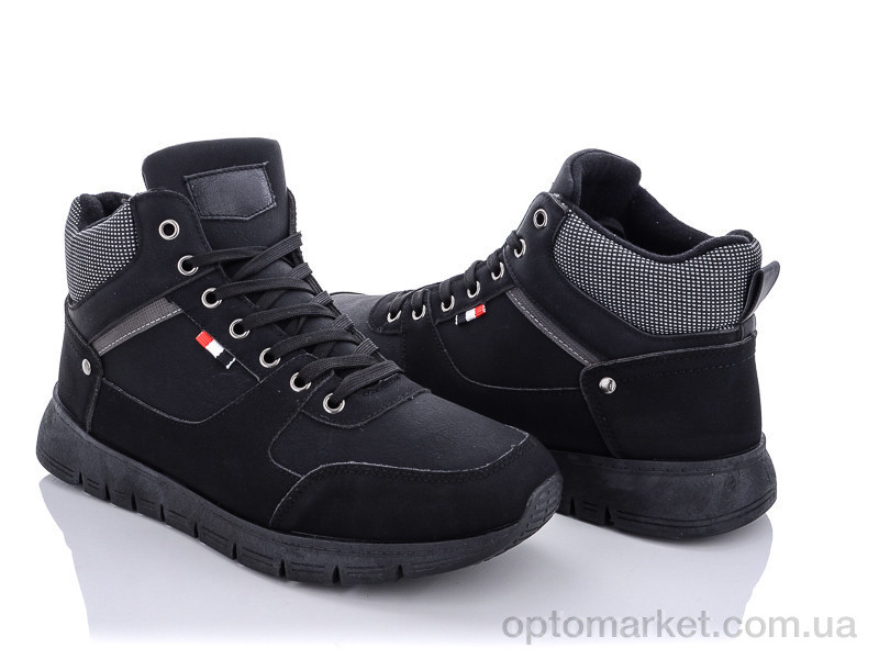 Купить Черевики чоловічі 161 black Ok Shoes чорний, фото 1
