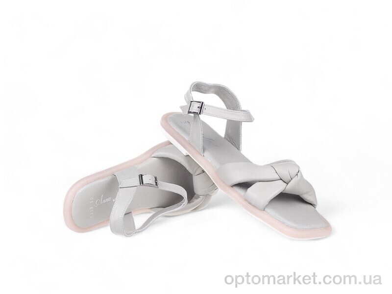 Купить Босоніжки жіночі 161339 Anna Lucci сірий, фото 1