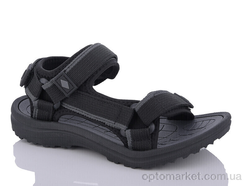 Купить Сандалі дитячі 1619-1 Ok Shoes чорний, фото 1