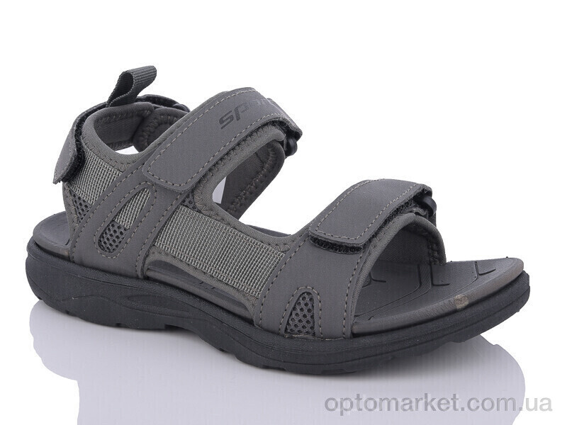 Купить Сандалі дитячі 1621-3 Ok Shoes сірий, фото 1