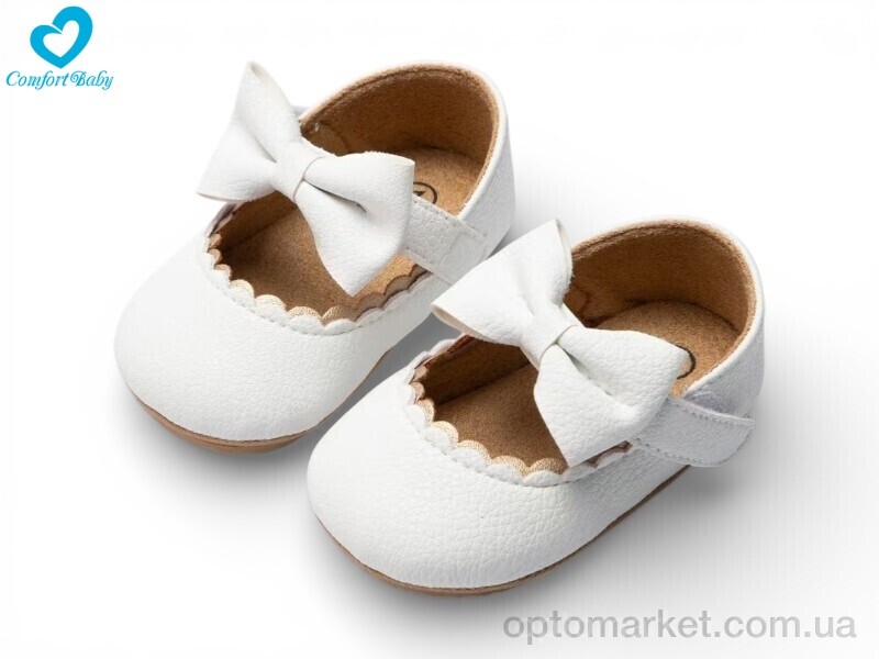 Купить Пінетки дитячі 1628 білий Comfort-baby білий, фото 1