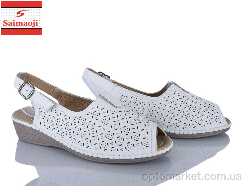 Купить Туфлі жіночі 163-2 Saimaoji білий, фото 1