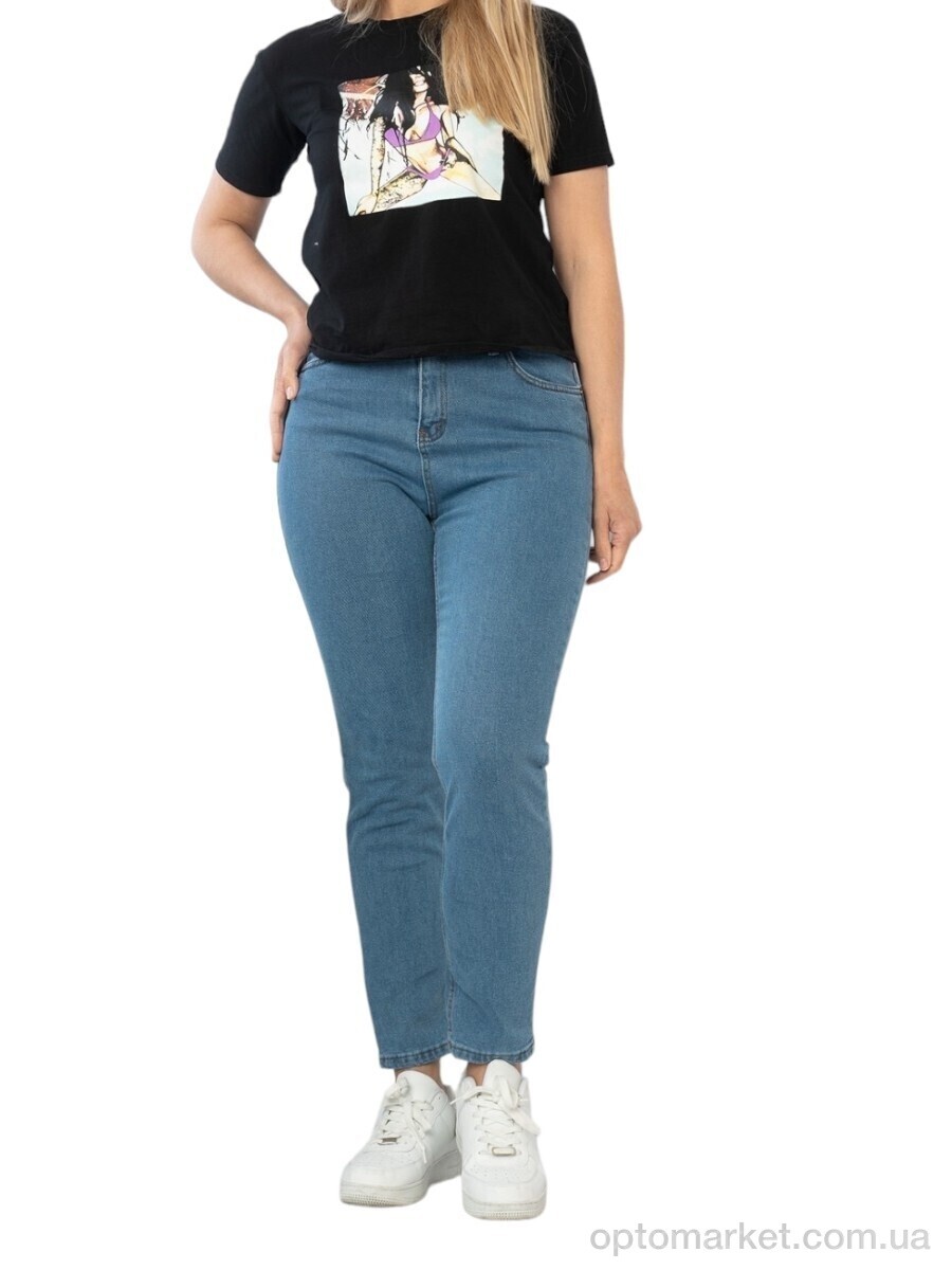 Купить Джинси жіночі 163-449 blue Real London синій, фото 1