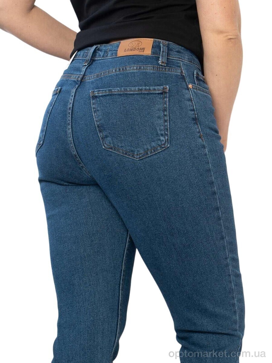 Купить Джинси жіночі 163-449 dark-blue Real London синій, фото 2